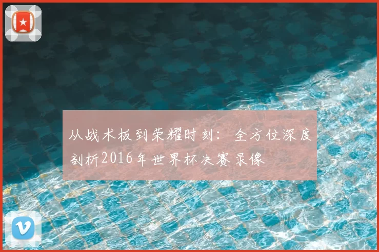 从战术板到荣耀时刻：全方位深度剖析2016年世界杯决赛录像