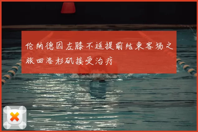 伦纳德因左膝不适提前结束客场之旅回洛杉矶接受治疗